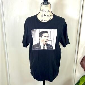 The Office Black Graphic T-Shirt size Large